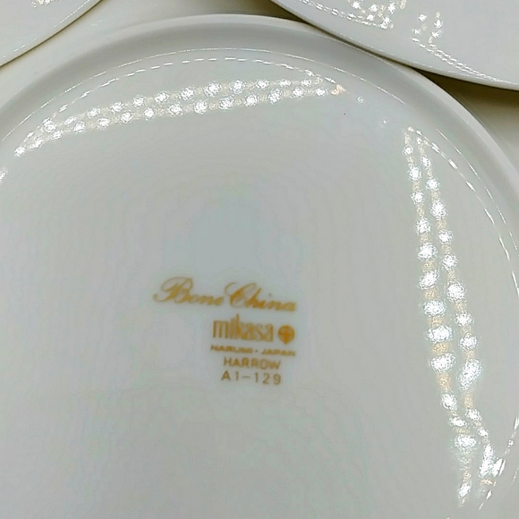 Set of 4 Mikasa Harrow Bone China, Bread & Butter Plates - Picture 5 of 12
